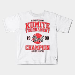 Kumite Tournament 1988 Champion Kids T-Shirt